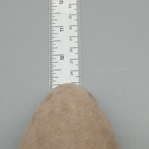 Old Navy Womens High Heel Ankle Boot Cushioned Side Zip Taupe Sz 7 M - Picture 6 of 10